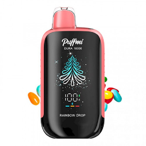 Электроная сигарета PuffMi Dura 18000 - Сладкий леденец (Rainbow Drop)